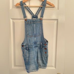 Madewell Short Overalls
